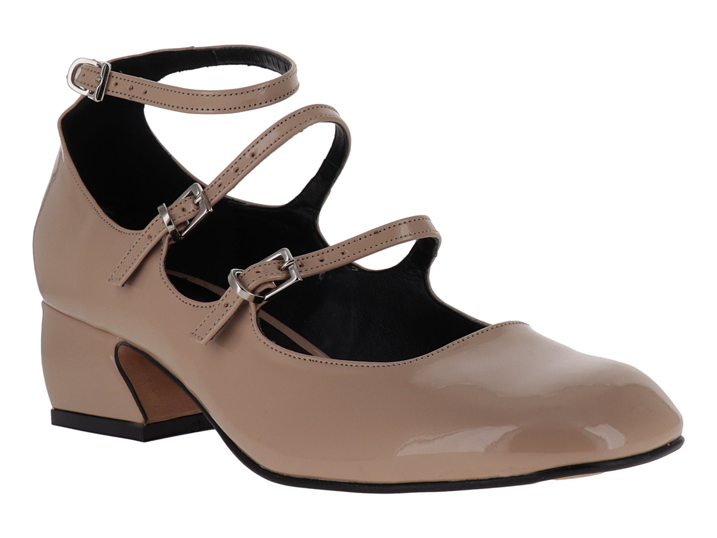 Zapatos de Tacón Via Libera Color Nude para Mujer