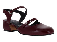 Zapatos de Tacón Via Libera Color Vino para Mujer