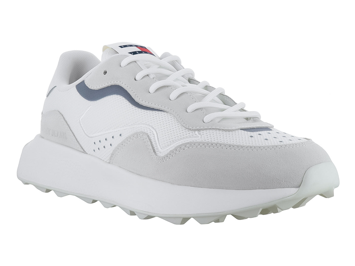 Tenis Tommy Hilfiger TJM Runner Ecru para Hombre
