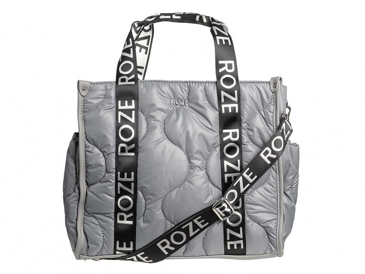 Bolsa de Hombro ROZE Gris para Mujer