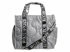 Bolsa de Hombro ROZE Gris para Mujer