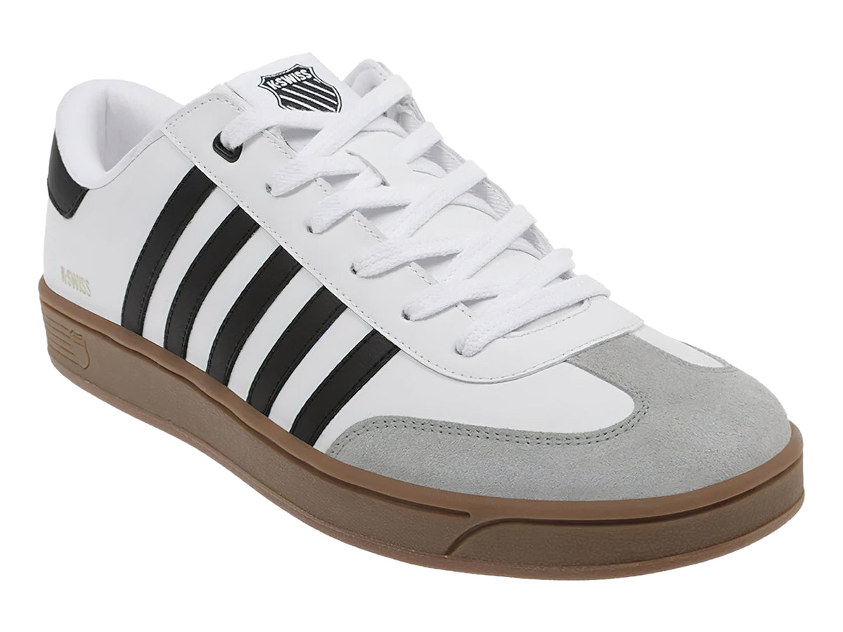 Tenis K-SWISS Francis Court Blanco y Negro para Hombre