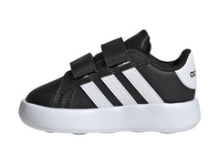 Tenis Adidas Grand Court 2.0 Negro con Blanco para Niño
