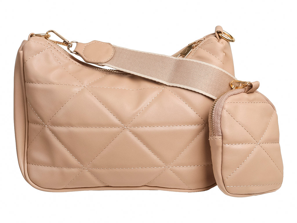 Bolsa Felianna Semilunar Color Kakhy para Mujer