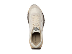 Tenis Lacoste L-Spin Deluxe Blanco y Marrón para Hombre