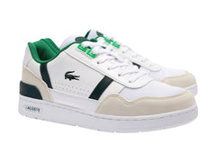 Tenis Lacoste T-Clip Blancos para Niño