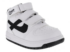 Tenis Panam Blanco y Negro para Niño
