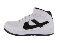 Tenis Panam Blanco y Negro para Niño
