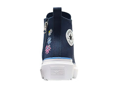 Tenis Converse Chuck Taylor All Star Lugged Lift Azul para Niña