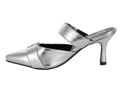 Sandalias Mule ROZE Plata para Mujer