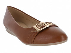 Zapatos Planos MELI&ANA Color Camel para Mujer