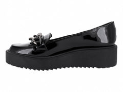 Mocasines de Charol Negro MELI&ANA para Mujer
