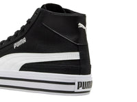 Tenis PUMA Court Classic Vulc Mid Negro y Blanco para Hombre