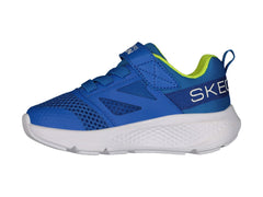 Tenis Skechers Go Run Elevate Azul y Lima para Niño