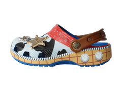 Zuecos Crocs Toy Story Woody Blue Jean para Niña