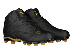 Tenis Charly para Béisbol Negro con Dorado para Hombre