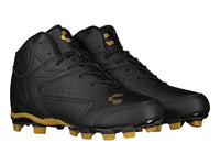Tenis Charly para Béisbol Negro con Dorado para Hombre