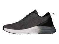 Tenis Charly Running Gris Oxford y Negro para Hombre