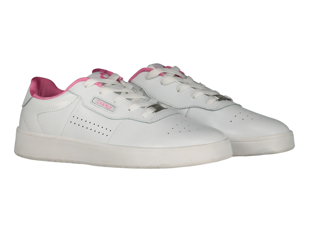 Tenis Charly Blanco con Rosa para Mujer