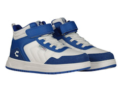 Tenis Charly Blanco y Azul para Niño