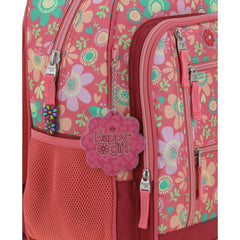 Mochila Escolar Chenson Happy Girl Rosa con Porta Tablet