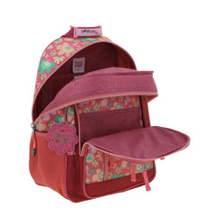 Mochila Escolar Chenson Happy Girl Rosa con Porta Tablet