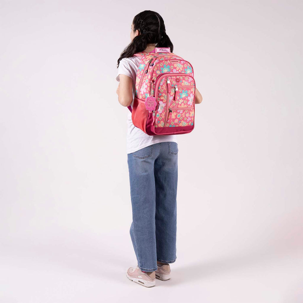 Mochila Escolar Chenson Rosa para Niña