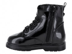 Botas Coloso de Charol Negro para Niña