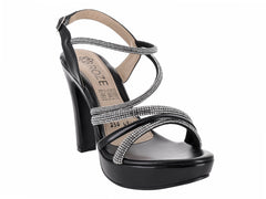 Zapatillas de Fiesta Roze Negro para Mujer