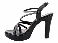 Zapatillas de Fiesta Roze Negro para Mujer