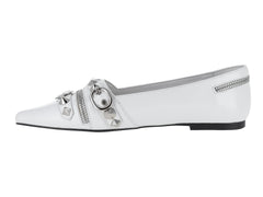 Zapatos Planos Jeffrey Campbell Blanco para Mujer