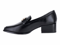 Zapatos Mocasín Gillio Negro para Mujer