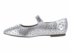 Zapatos Planos Salamandra Plata para Mujer