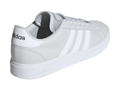 Tenis Adidas Grand Court Base 2.0 Gris y Blanco para Hombre