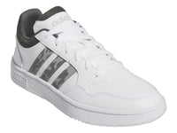 Tenis Adidas Hoops 3.0 Blanco y Gris para Hombre