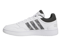 Tenis Adidas Hoops 3.0 Blanco y Gris para Hombre