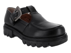 Zapatos Mary Jane Mauri Valero Negro para Mujer