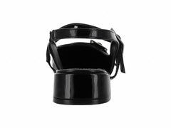 Zapatos de Charol Negro Lady Paulina para Mujer