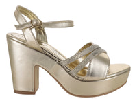 Sandalias Eluviera 1095 Para Mujer