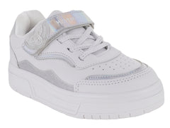 Tenis Clasben Julen Blanco Tornasol para Niña
