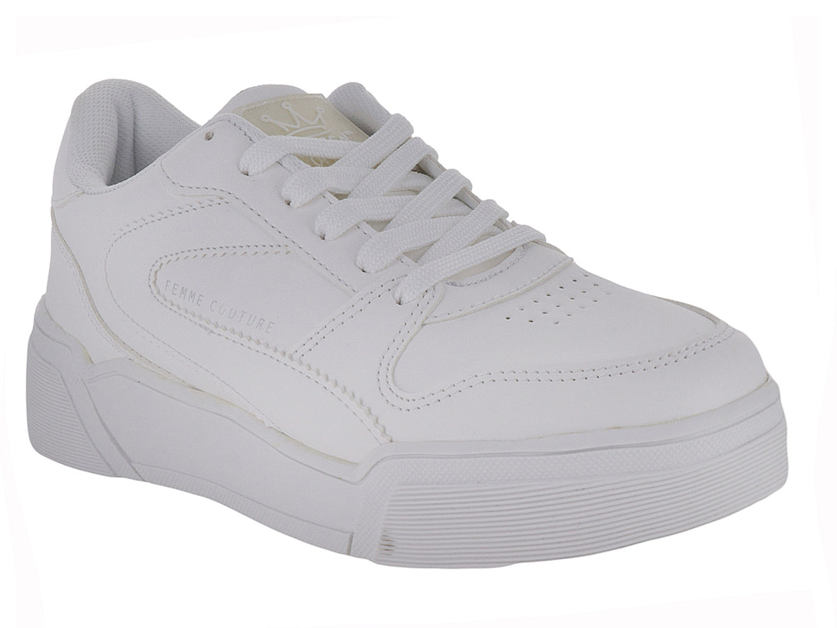 Tenis Clasben Blanco para Mujer