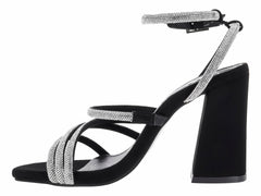 Zapatillas Abiertas Clasben Negro para Mujer