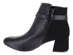 Botines Lady Paulina Negros para Mujer