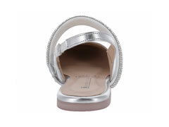 Zapatos Planos Luna Rosa Color Plata para Mujer