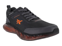 Tenis de Baloncesto Makena Gris y Naranja para Hombre