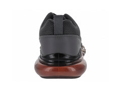 Tenis de Baloncesto Makena Gris y Naranja para Hombre