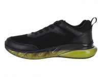 Tenis de Basquetbol MAKENA Negro y Amarillo Neón para Hombre