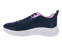 Tenis Makena Azul Marino y Rosa para Mujer