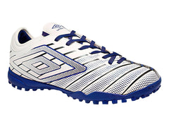 Tenis de Fútbol Umbro Velocita Elixir Club Blanco y Azul para Hombre
