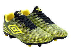 Tenis de Fútbol Umbro Toccare IV Negro y Amarillo para Hombre